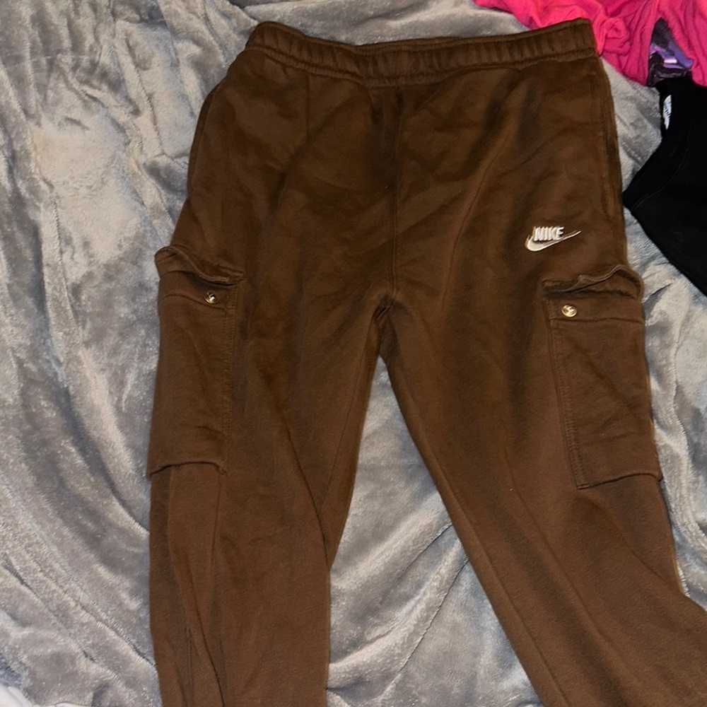Nike Chocolate Brown Cargo Pants